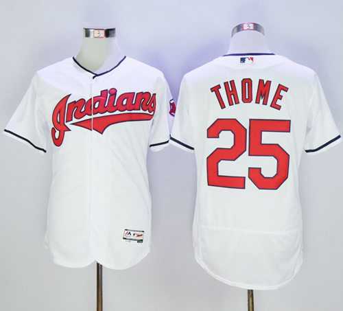 Cleveland Indians #25 Jim Thome White 2016 Flexbase Collection Stitched Jersey,We sell and wholesale Cleveland Indians #25 Jim Thome White 2016 Flexbase Collection Stitched Jersey on line form chian!